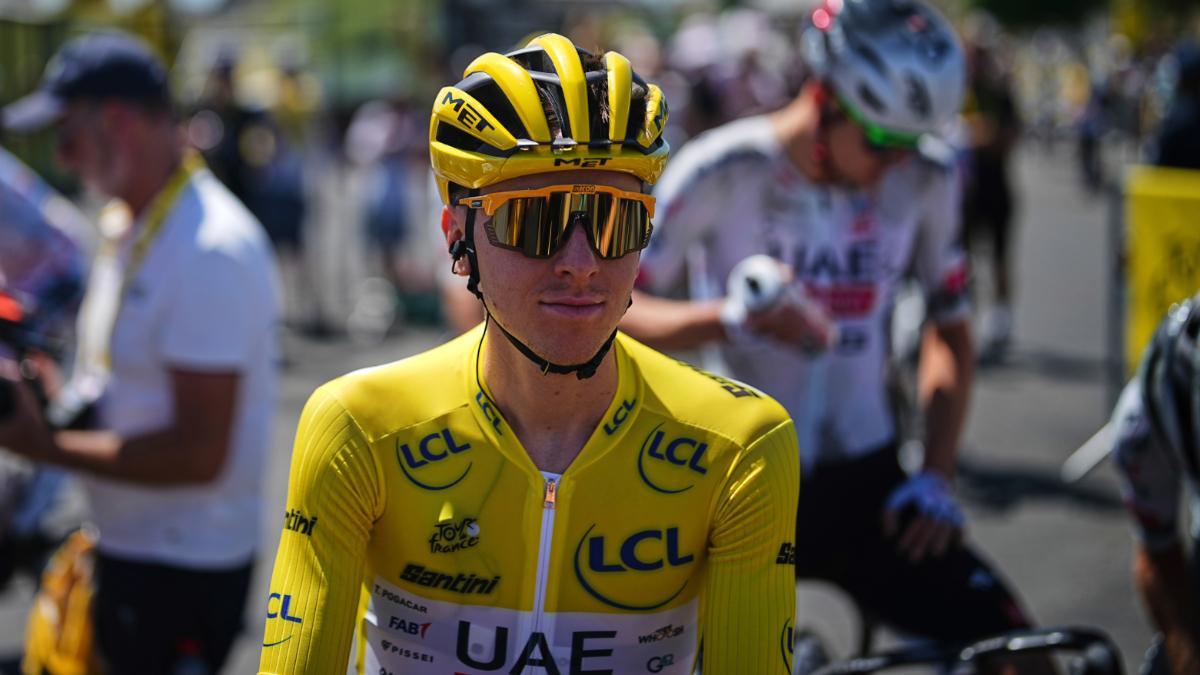 Tadej Pogacar se mantiene al frente de la clasificación general del Tour de Francia 2025 tras la etapa 8