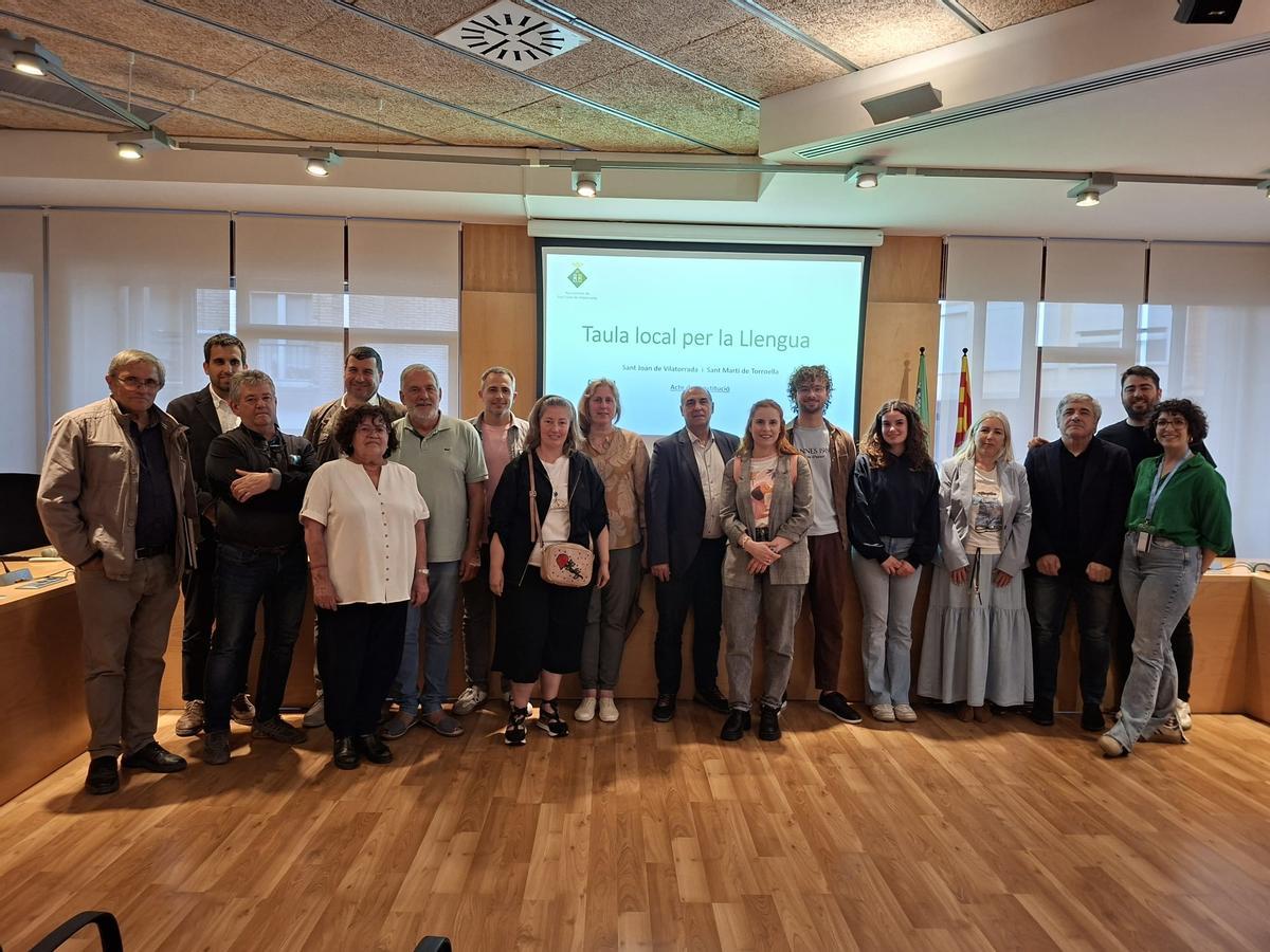 Constitució de la Taula per la Llengua a Sant Joan