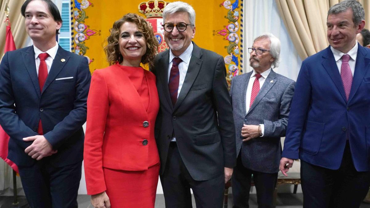 María Jesús Montero y Josele Aguilar.