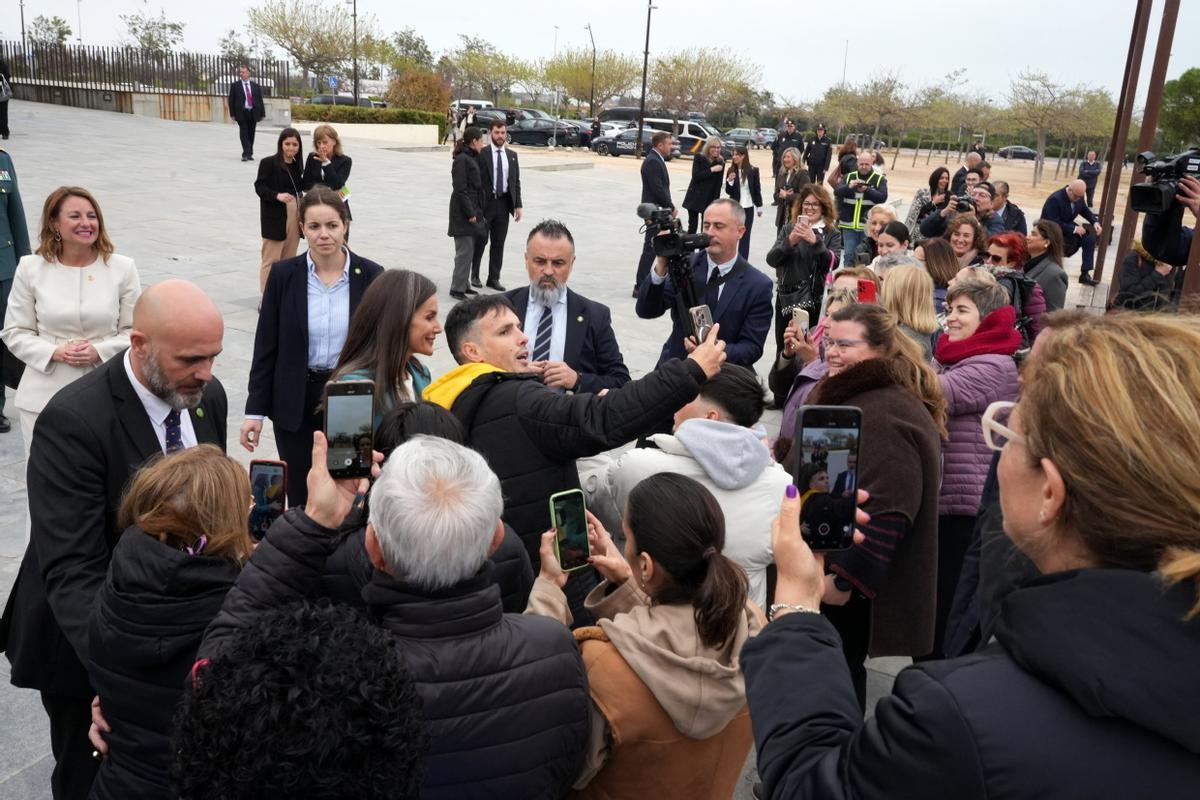 Imágenes de la visita de la reina Letizia a Castelló