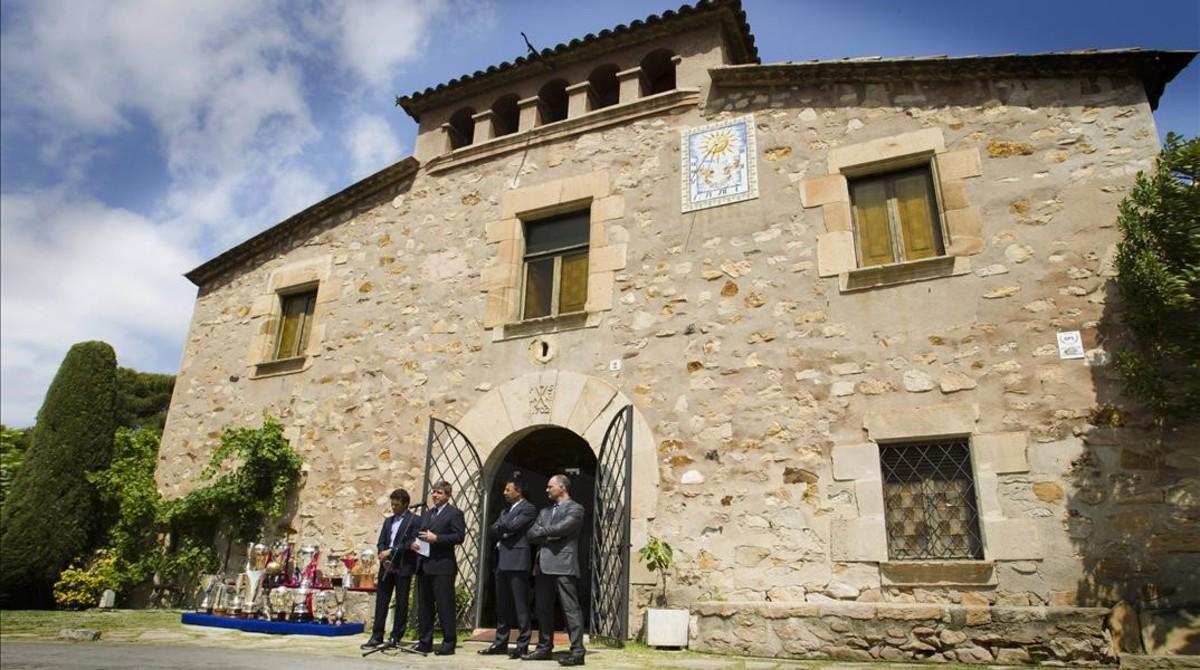 Una imagen de la Masia del Barça.