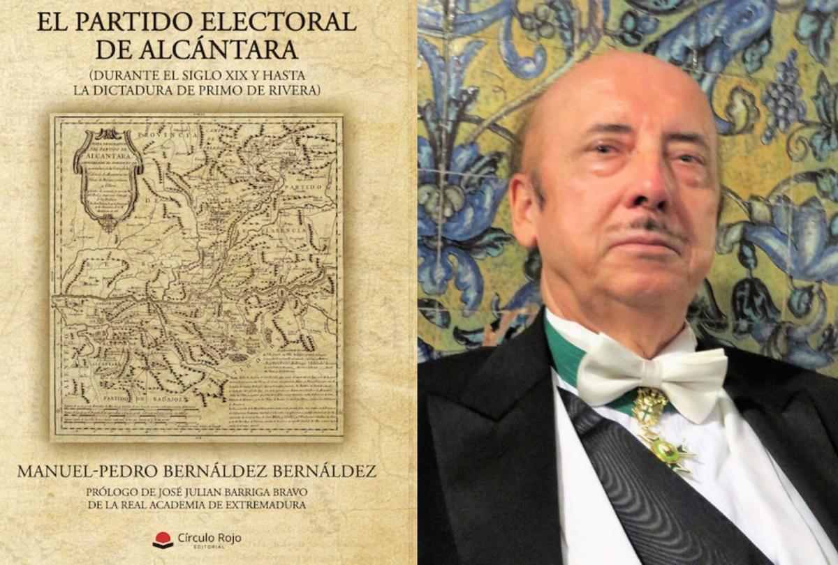 A la izquierda, portada del nuevo libro. A la derecha, su autor.