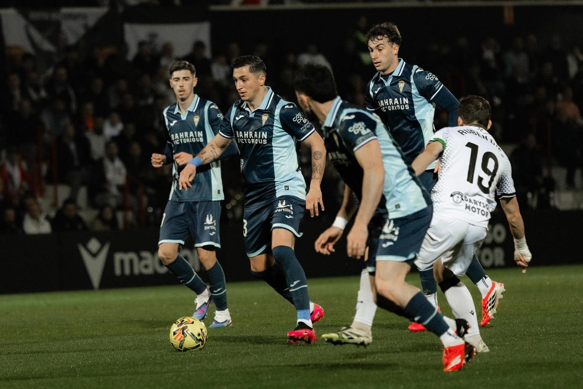 Carracedo, en una jugada individual.