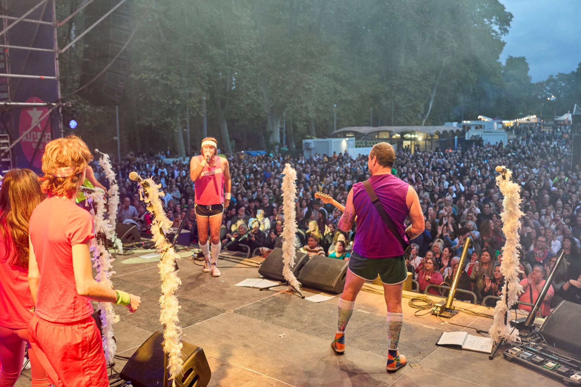 Les imatges del concert de Di Versiones a la Copa