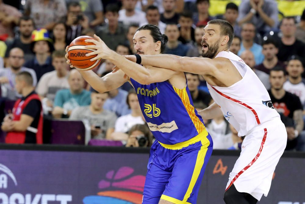 Eurobasket 2017: España - Rumanía