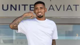 ¡Gabriel Jesus ya está en Barcelona! "Estoy muy contento; la rodilla está perfecta"