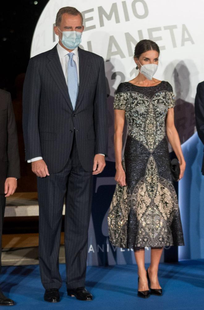 La reina Letizia ha recuperado este vestido de Felipe Varela