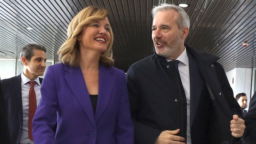 Pilar Alegría y Jorge Azcón visitan la fábrica de Stellantis Figueruelas, en imagen de archivo.