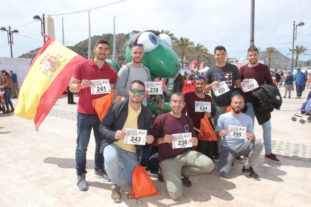 Entrega de dorsales para la Ruta de las Fortalezas de Cartagena