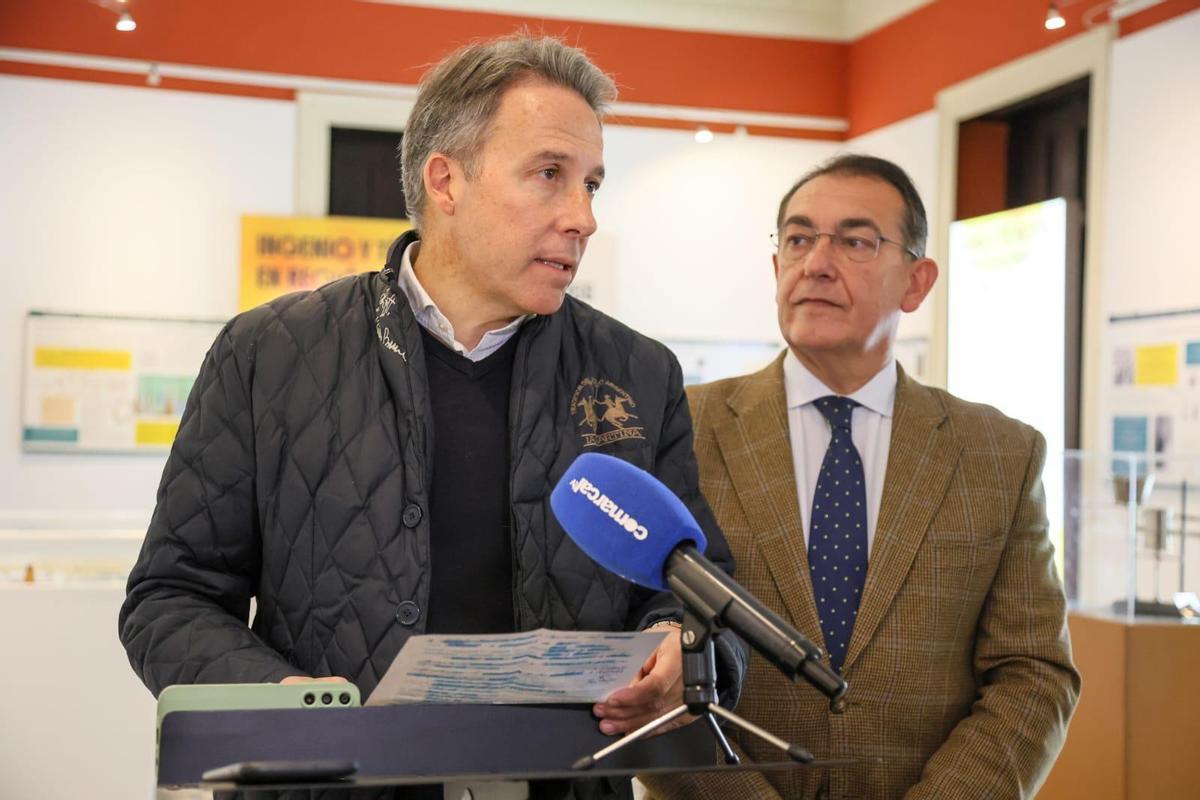 Gil Jódar durante su comparecencia.