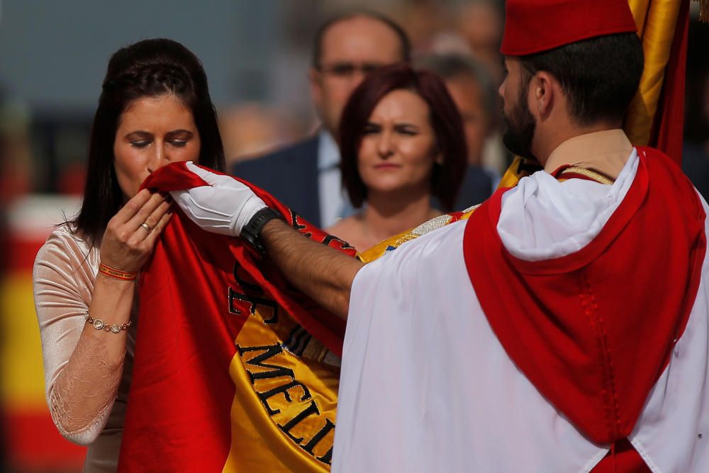 Jura de Bandera con los Regulares en Vélez Málaga