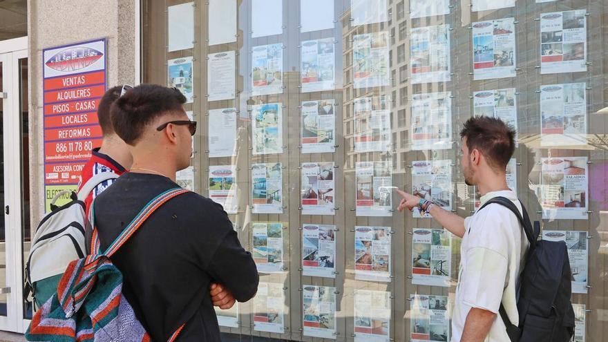 Más de 110.000 hogares gallegos se refugian del alto precio de los alquileres en viviendas cedidas por parientes y amigos