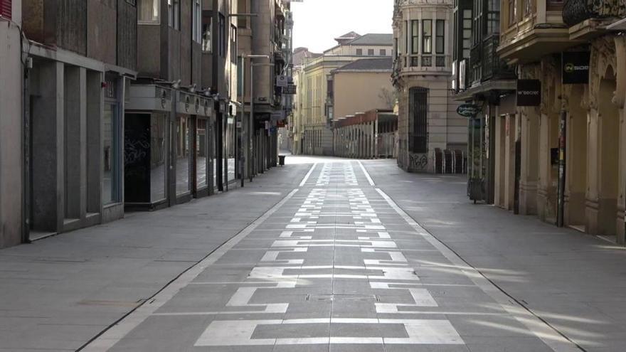 El coronavirus vacía Zamora: las calles de una ciudad desierta