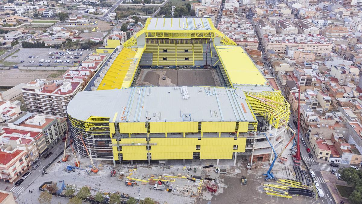 El estadio de la Cerámica será una de las joyas de la ciudad de Vila-real.