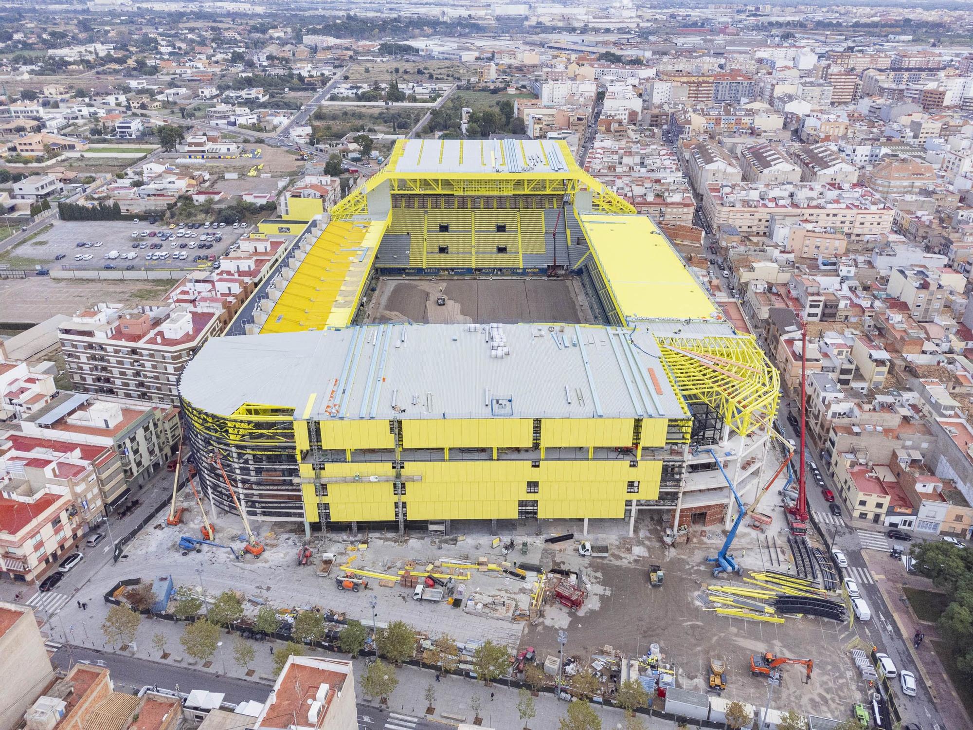 El estadio de la Cerámica será una de las joyas de la ciudad de Vila-real.