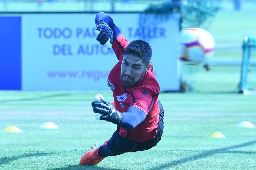 La plantilla deportivista ha tenido este viernes, 13 de julio de 2018, doble sesión de entrenamiento.