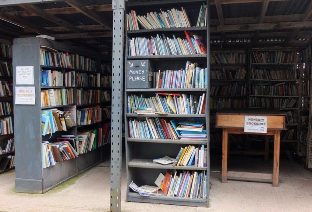 "Librería de la honestidad" en Hay-on-Wye