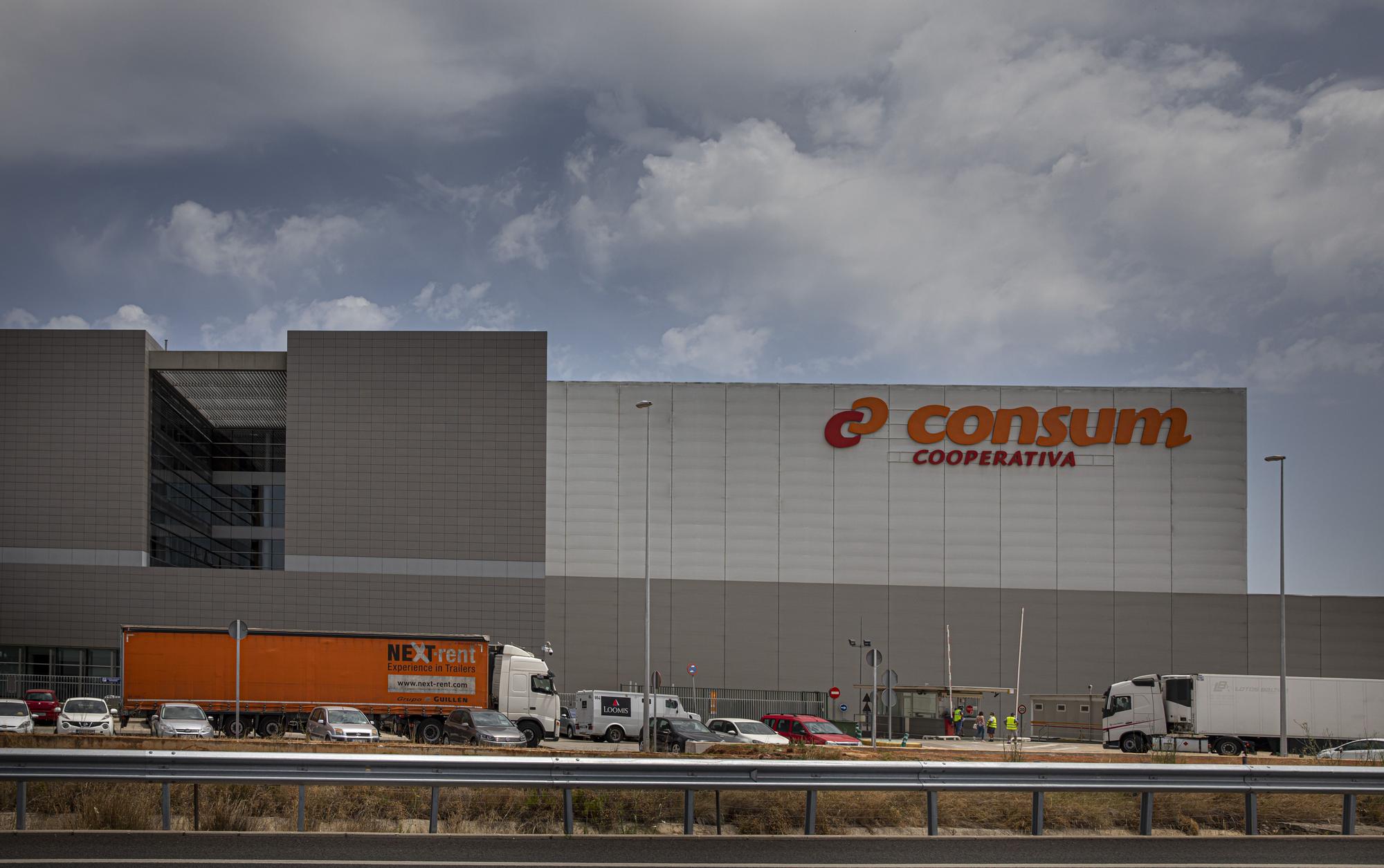 Sede central de la cooperativa de supermercados Consum, en Valencia.