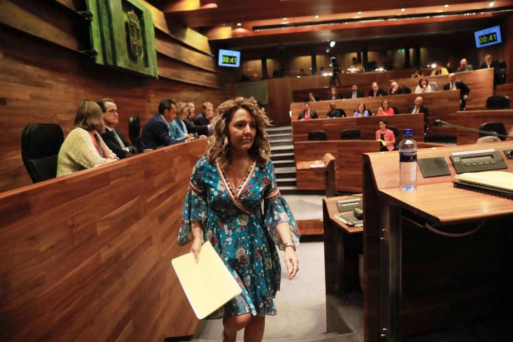 Segunda sesión del pleno de investidura en la Junta