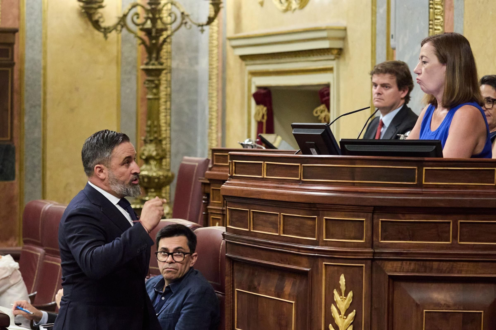 Francina Armengol preside la sesión del Congreso en la que ha comparecido Pedro Sánchez