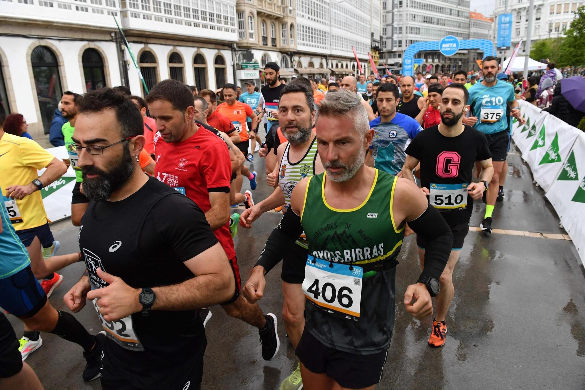 Carrera popular Coruña10: 2.186 corredores cruzaron la línea de meta