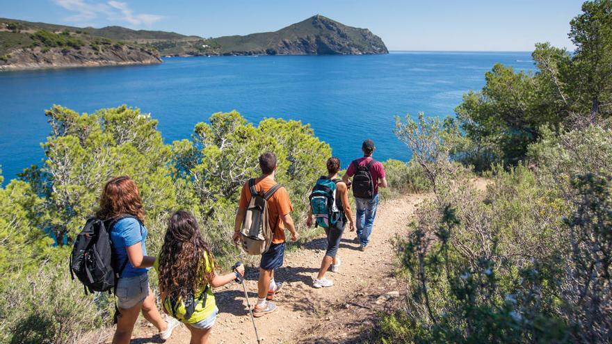 Imatge del camí de ronda de Cap Norfeu