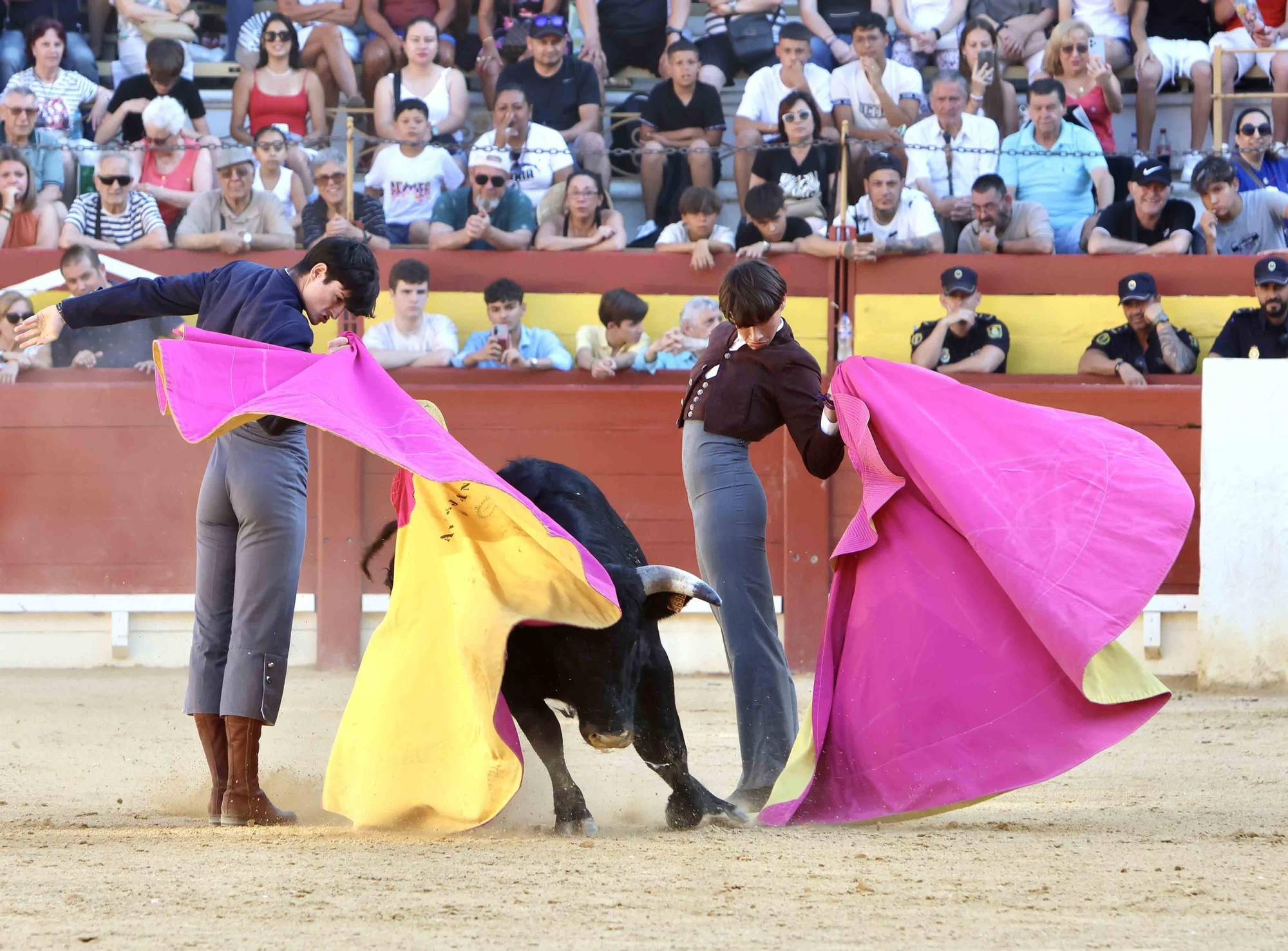 Samuel Castejón triunfa en la primera clase práctica de la Feria de Hogueras 2024