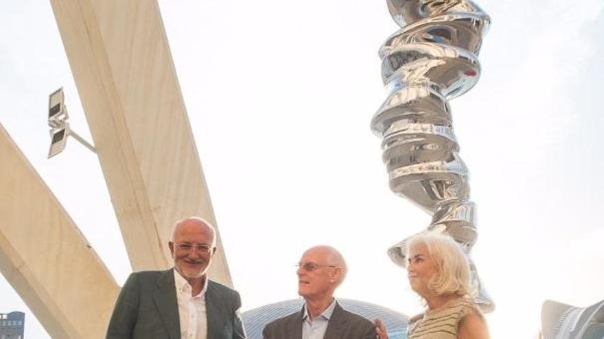 Seis esculturas de Tony Cragg se unen a la Ciudad de las Artes y las Ciencias