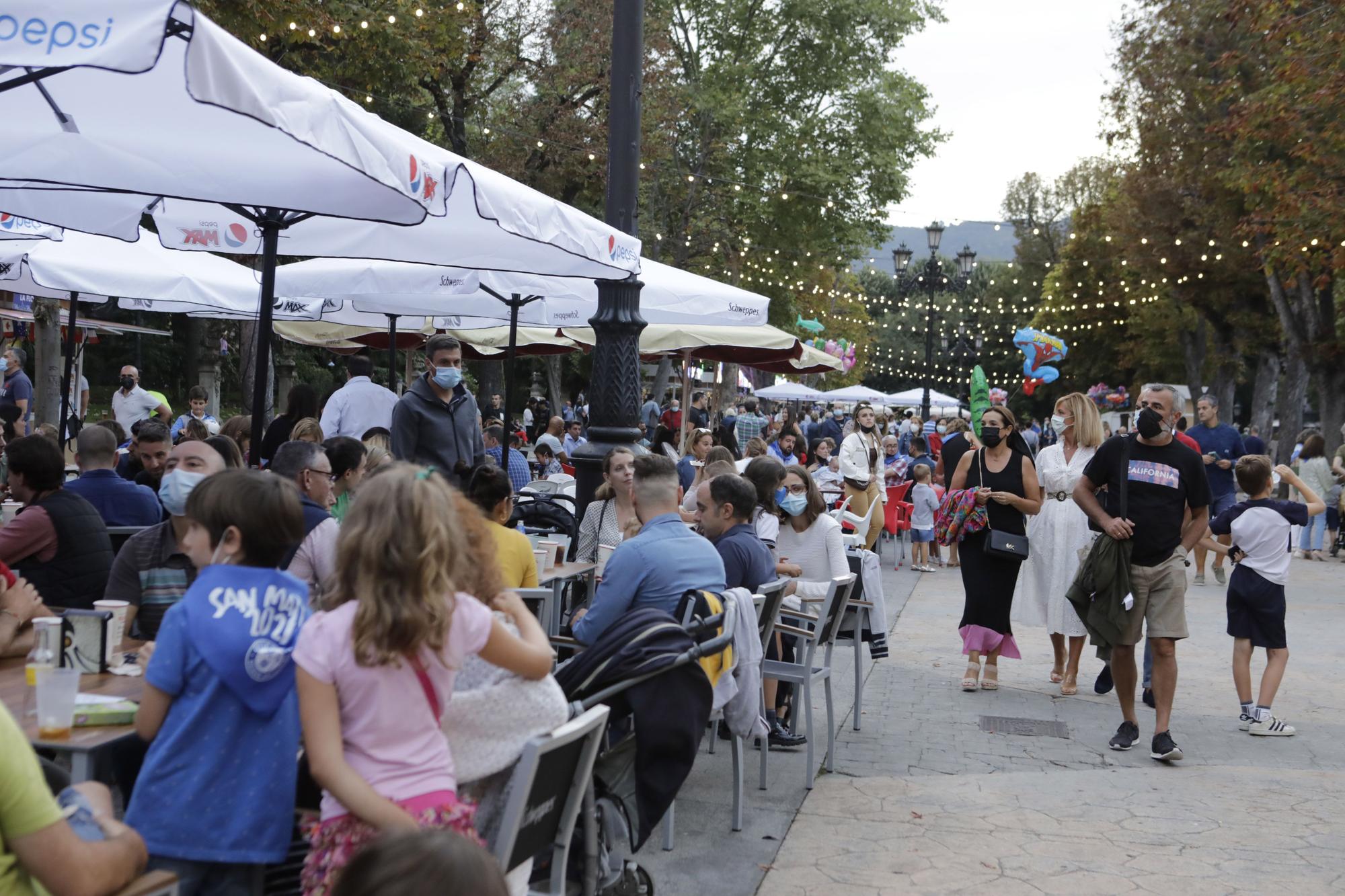 Ambiente en el primer día de San Mateo 2021