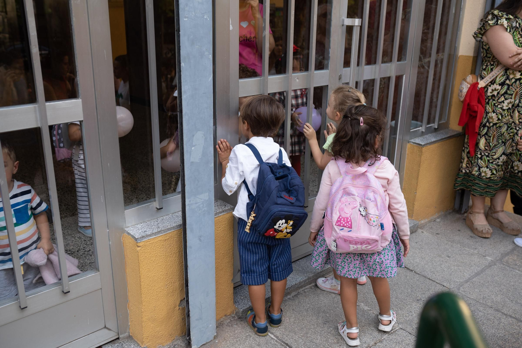 GALERÍA | Así han vivido lo más pequeños la vuelta al colegio en Zamora