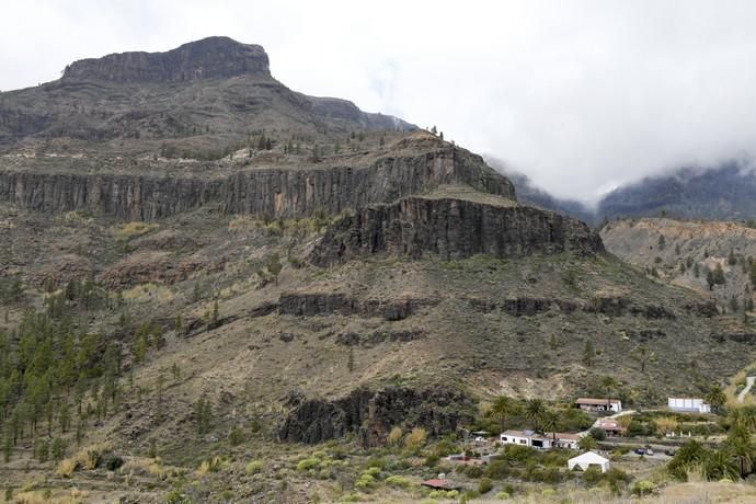 GRAN CANARIA 26-01-2019  SANTA LUCIA DE TIRAJANA-SAN BARTOLOME DE TIRAJANA. Fotos al macizo de Amurga. Fotos a los terrenos de la familia de Román comprados por el Cabildo.  FOTOS: JUAN CASTRO