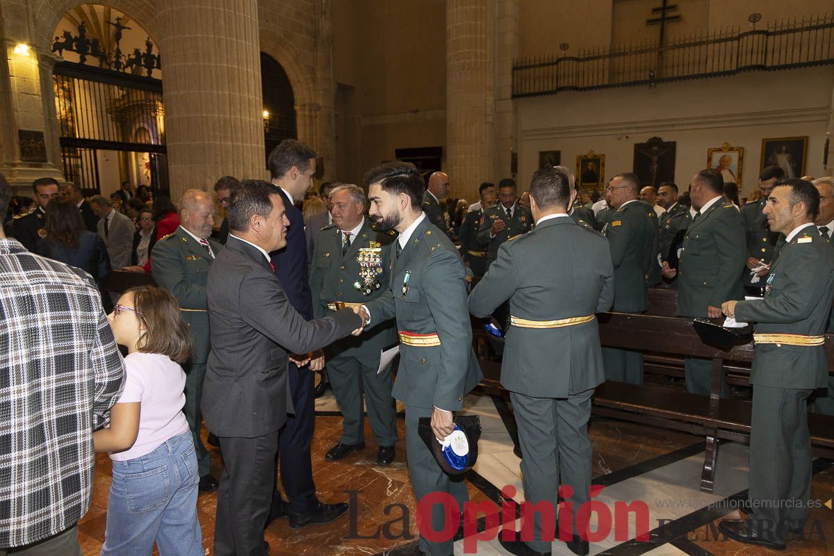 Así se ha vivido el día de la patrona de la Guardia Civil en Caravaca