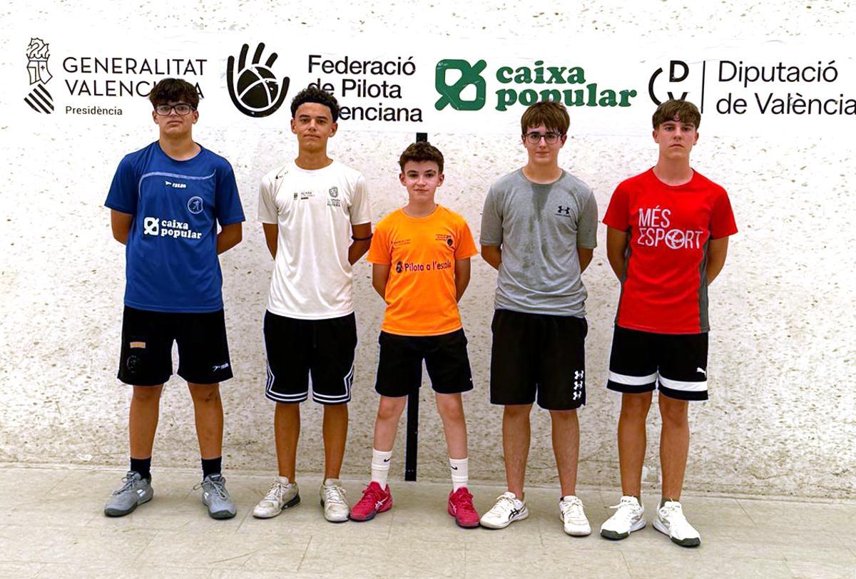 Segon grup d'alumnes de la sessió.