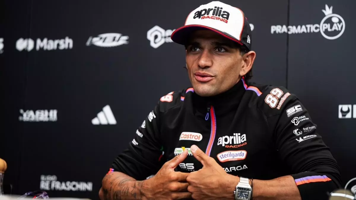 Jorge Martin, líder de MotoGP: "Pelear el título a Márquez, uno de los más grandes, sería especial"