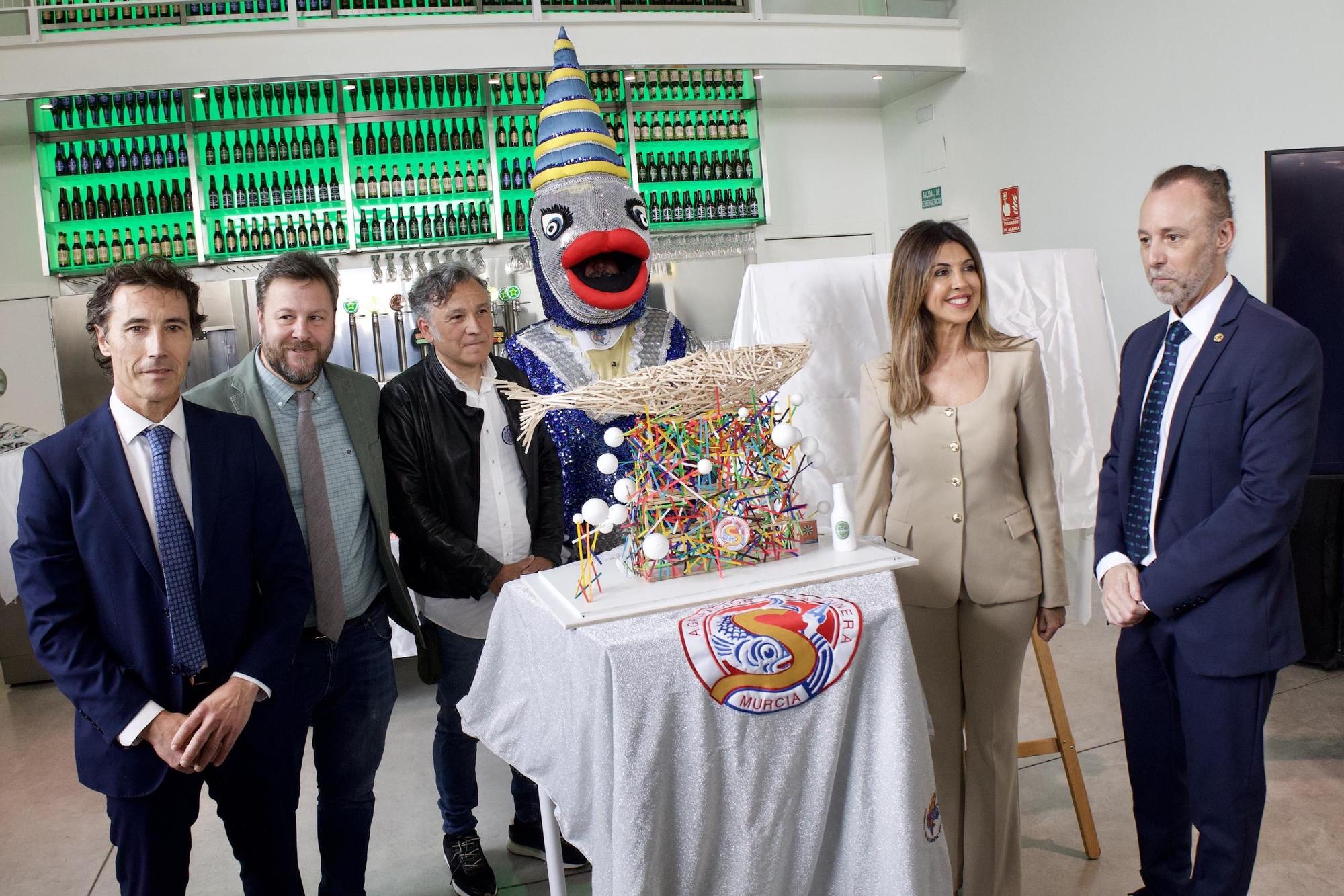 Presentación del catafalco del Entierro de la Sardina 2024