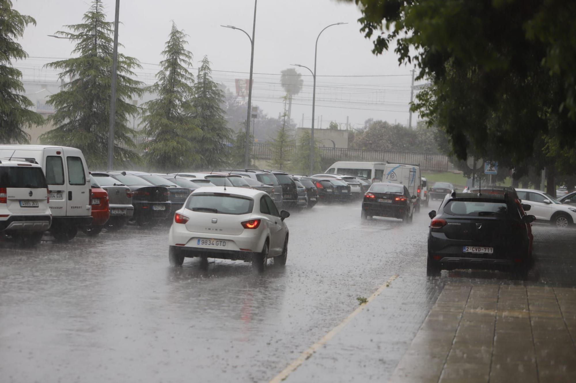 Las lluvias vuelven a golpear con fuerza en Xàtiva