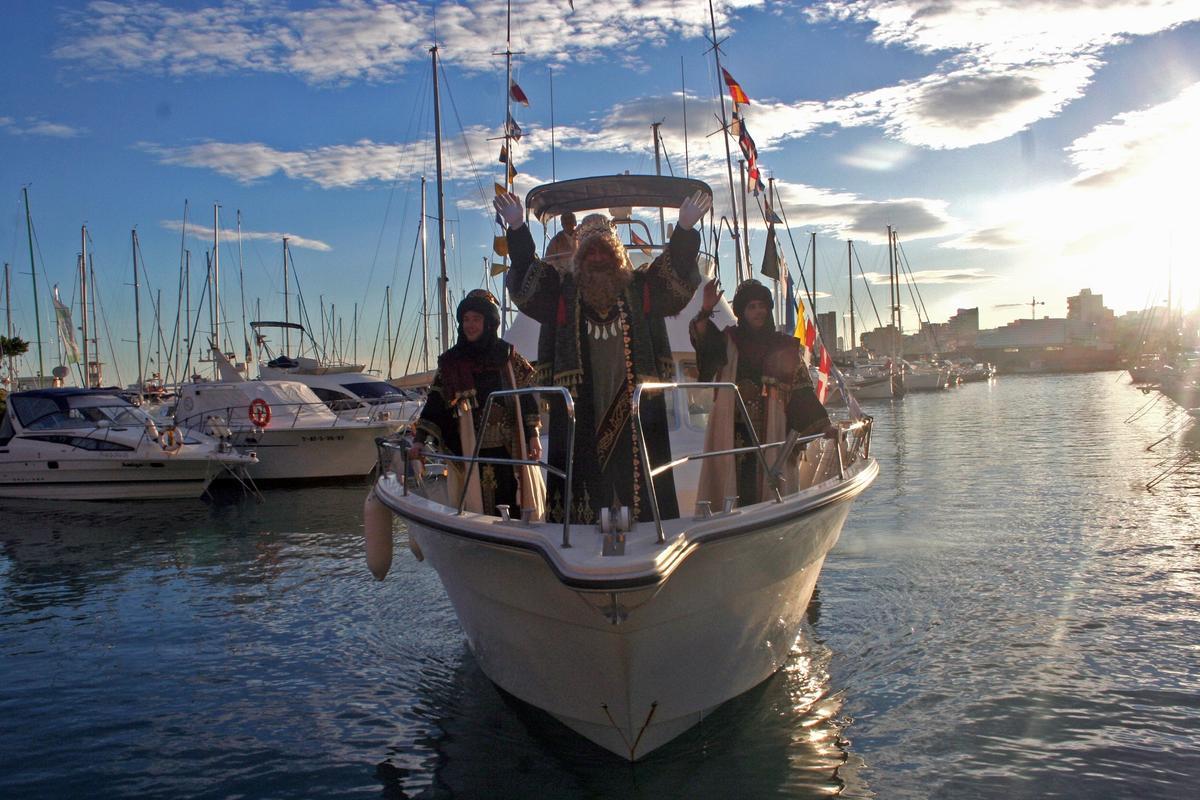 Los Reyes Magos llegarán en barco al Club Náutico.