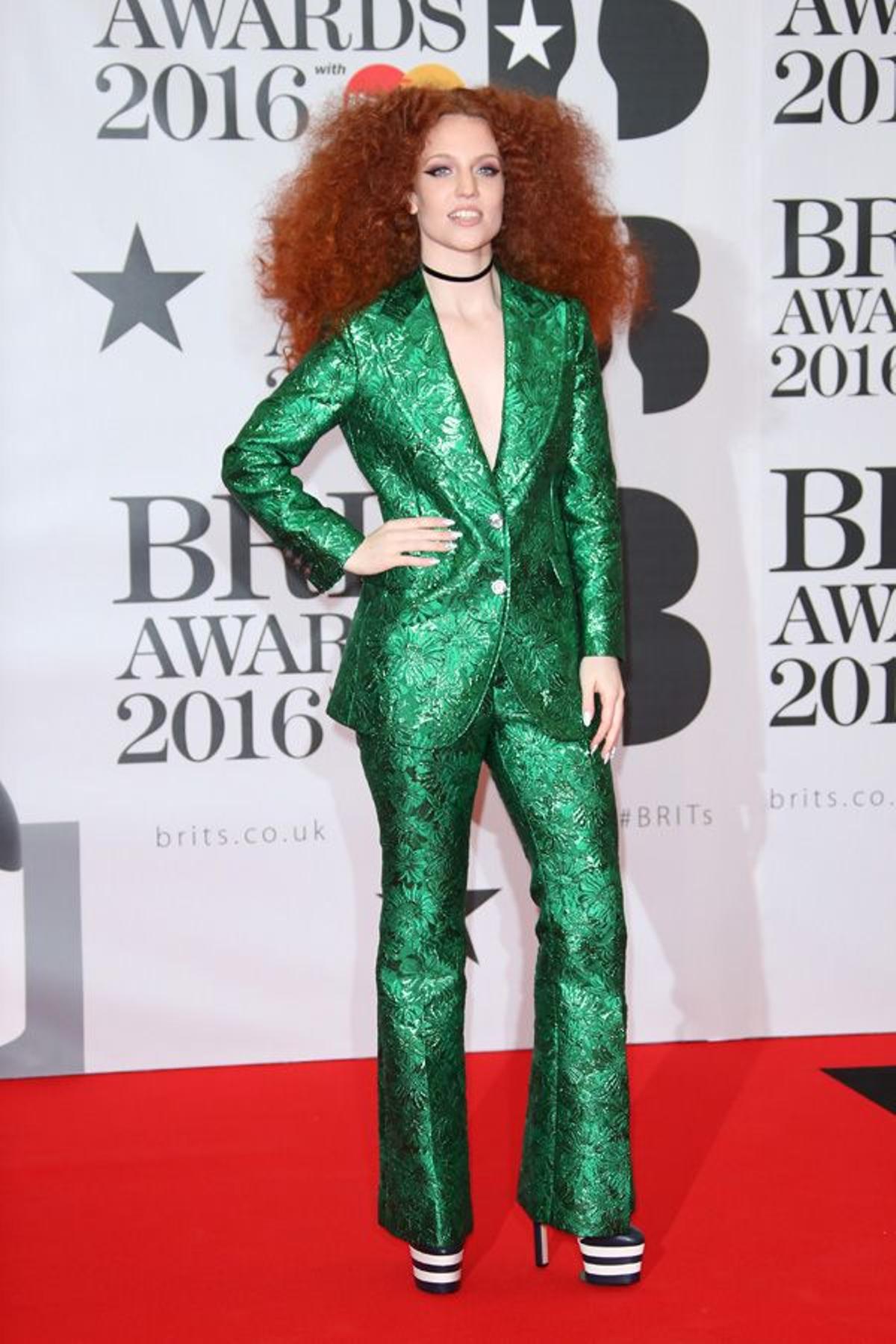 Jess Glyne en los Brit Awards 2016