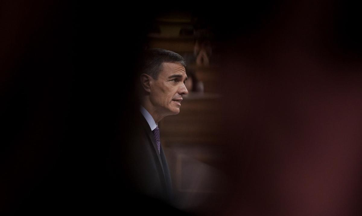 Madrid. 09.07.2025. Comparecencia de Pedro Sánchez, presidente del Gobierno, para informar sobre Santos Cerdán