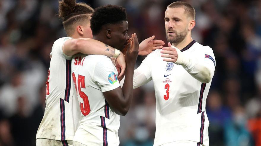 Insultos racistas contra los jugadores ingleses que fallaron los penaltis