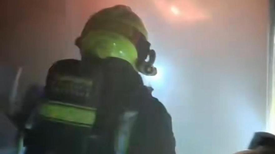 Incendio en Burriana: el fuego arrasa una cocina y obliga a ventilar toda la vivienda
