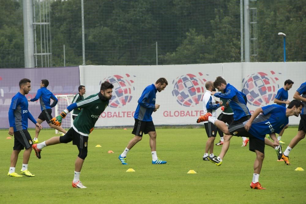 Entrenamiento del Real Oviedo