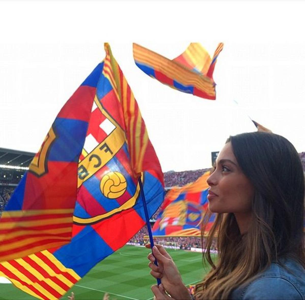 Joana Sanz, fan número uno del Barça