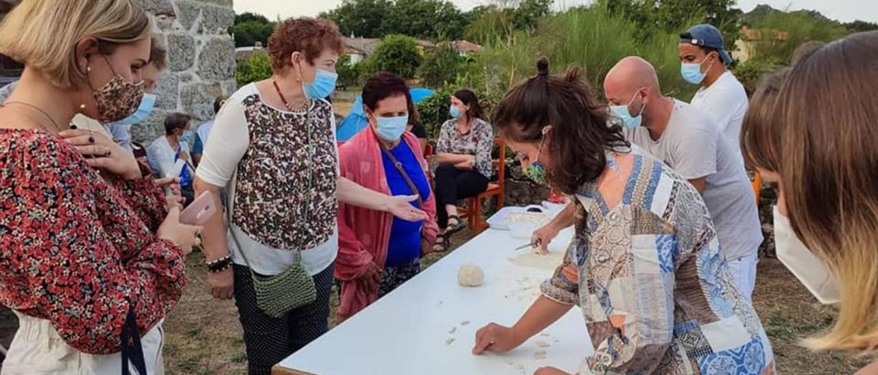 Una de las actividades de Sustinea en la localidad de Ordelles. |   // FDV