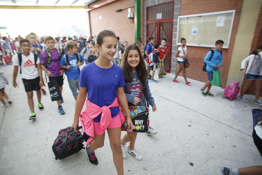 Los asturianos más jóvenes vuelven al cole