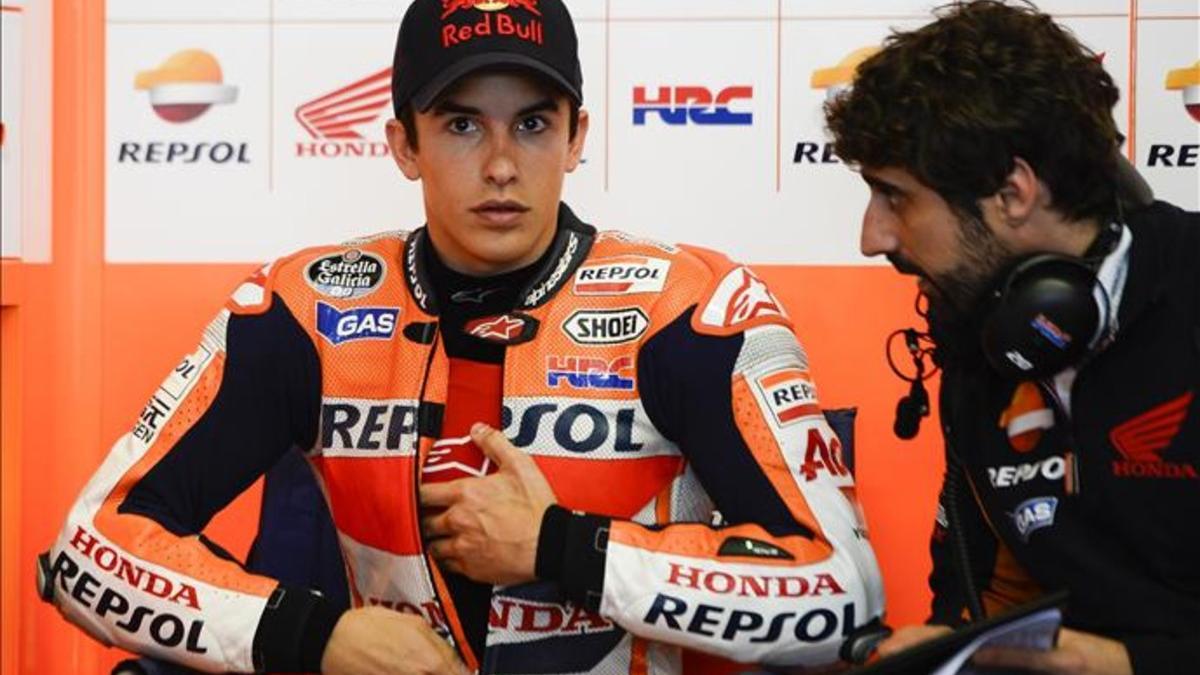 Santi Hernández, jefe de mecánicos de Marc Márquez