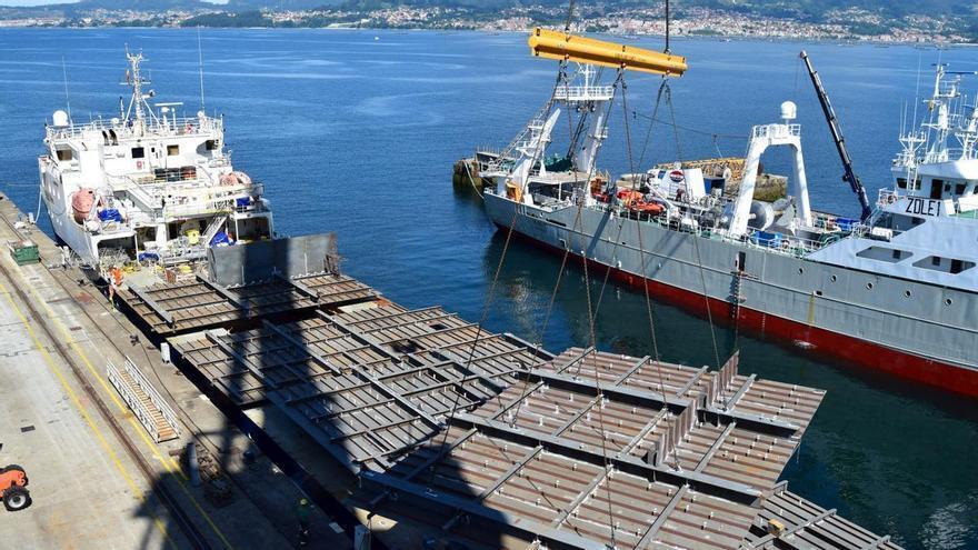 San Enrique consolida su salto al «offshore» con la primera entrega del BalWin2 para Dragados