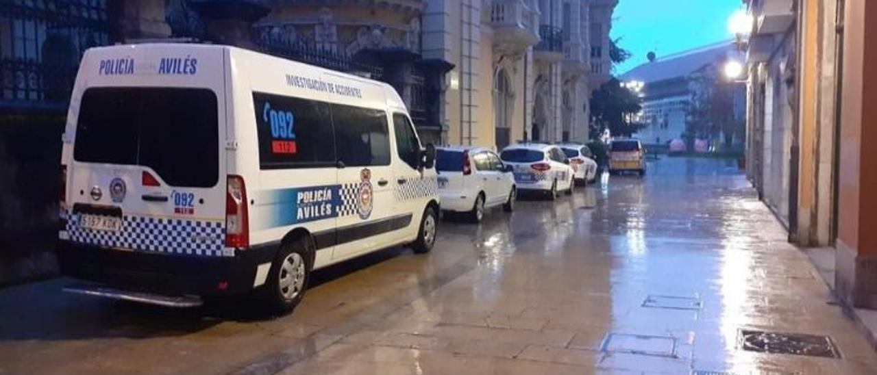 Vehículos de Policía Local en Avilés