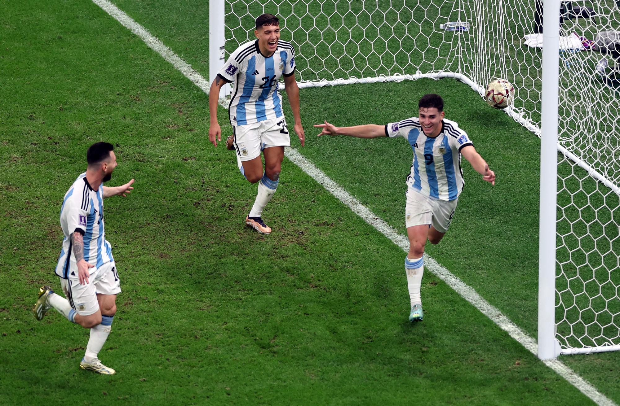 Mundial de Qatar | Argentina - Croacia, en imágenes