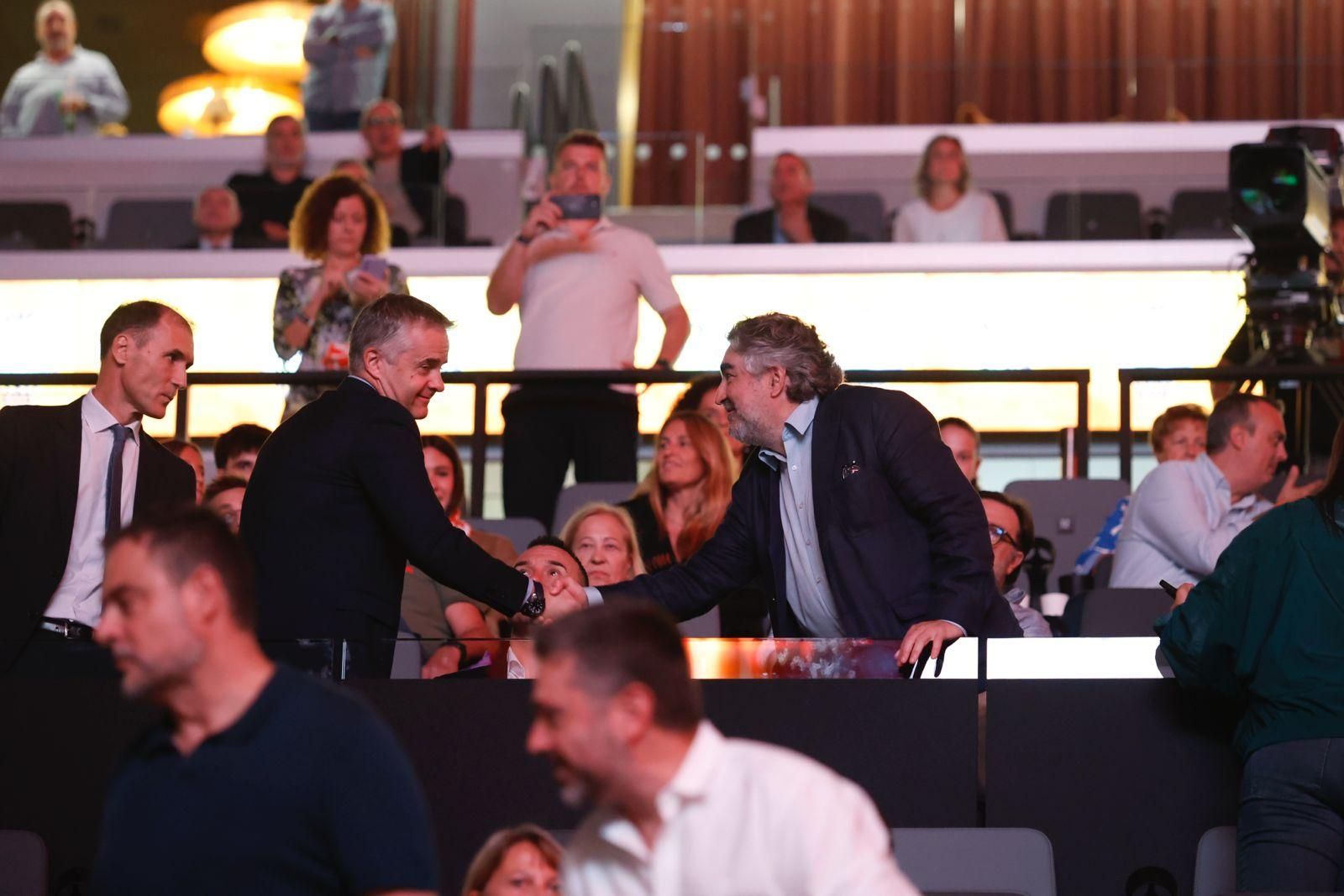 Mucha emoción en la inauguración del Roig Arena